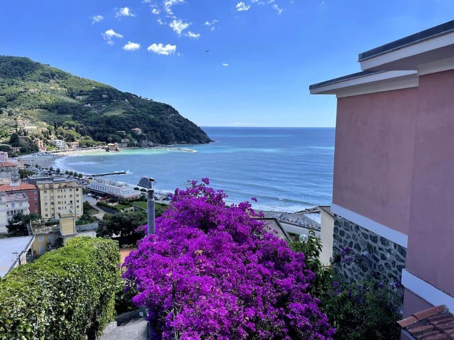 Ocean View Villa With Fast Wi-Fi And Elevator To Town Levanto Exterior foto